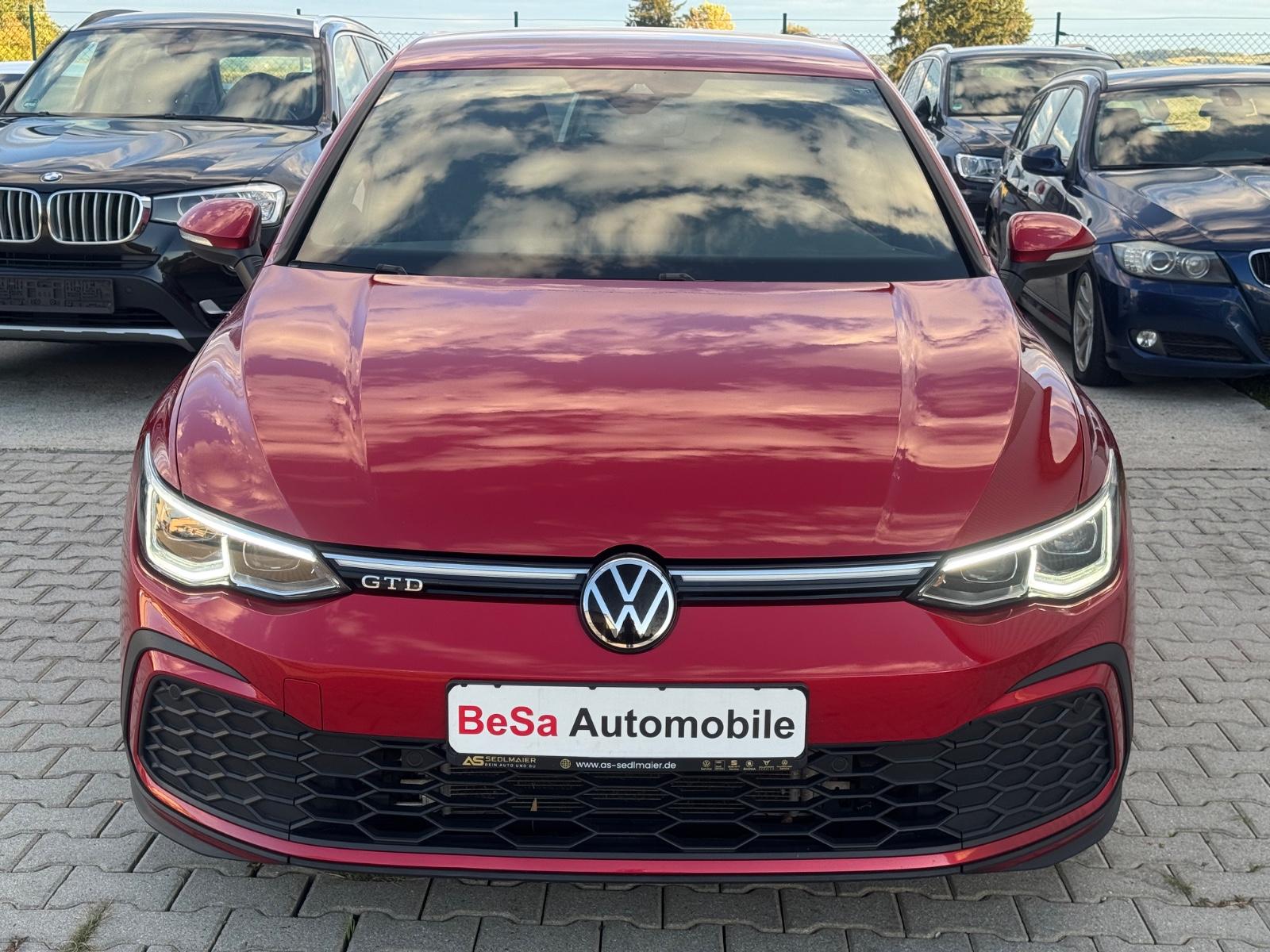 Volkswagen Golf VIII Lim. GTD Standheizung LED 19 Zoll, миниатюра 3