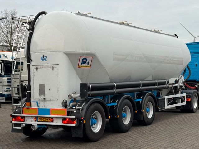 Feldbinder 46M3 SILO Onderlosser / 10T BPW-Assen / Disc Bra