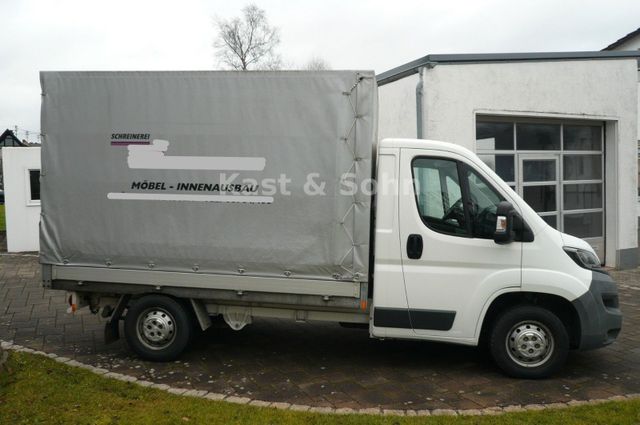 Peugeot Boxer Pritsche mit Plane 3.3 to * 21.500 km !!!