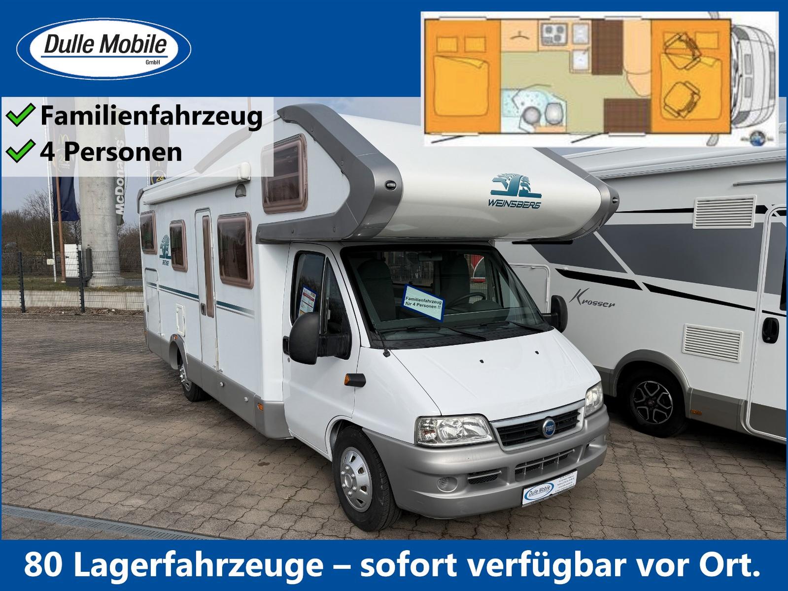 Weinsberg Meteor Alkoven * FAMILIENFAHRZEUG FÜR 4 PERSONEN