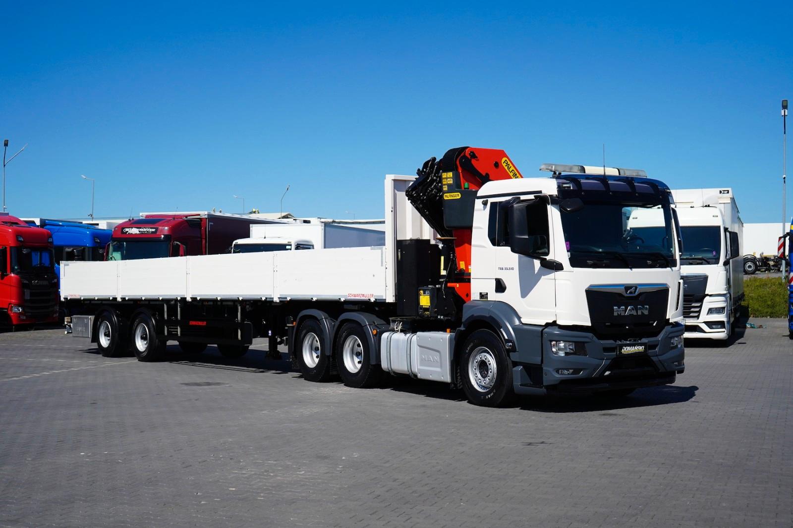 MAN TGS 33.510 / 6 X 4 / HDS PALFINGER PK 42 002 SH-