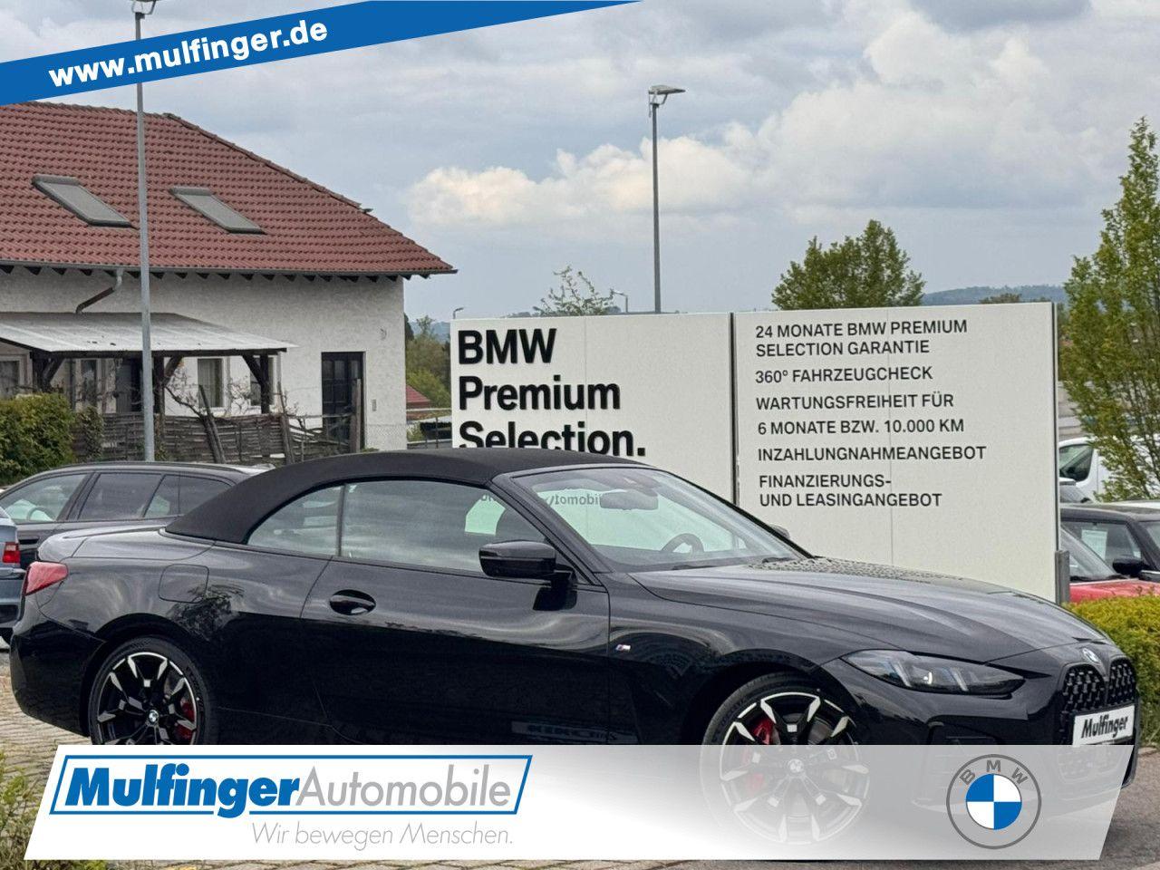 BMW 420d Cabrio M Sport AHK HUD Ha/Ka Lenkh. 19" LED