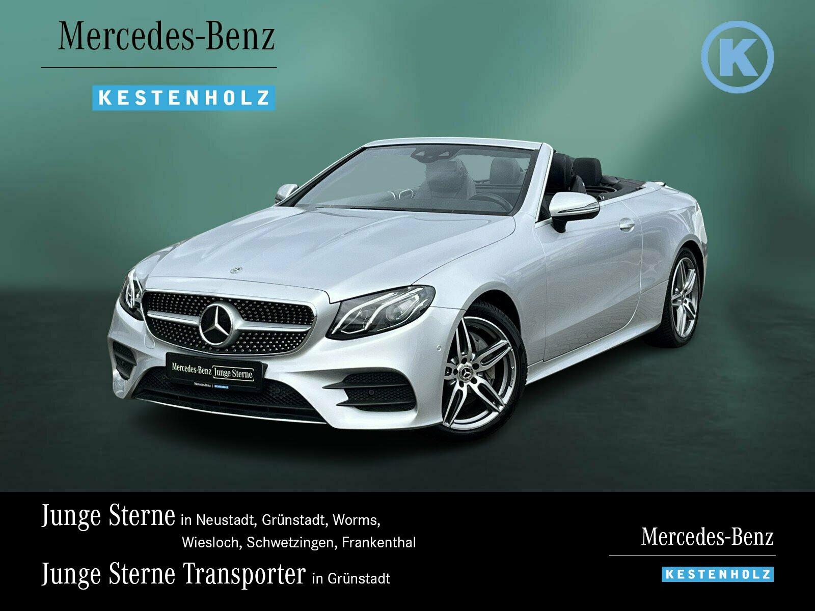 Mercedes-Benz E 220 d Cabrio AMG+LEDER+DISTRO+KAM+AIRCAP/SCARF
