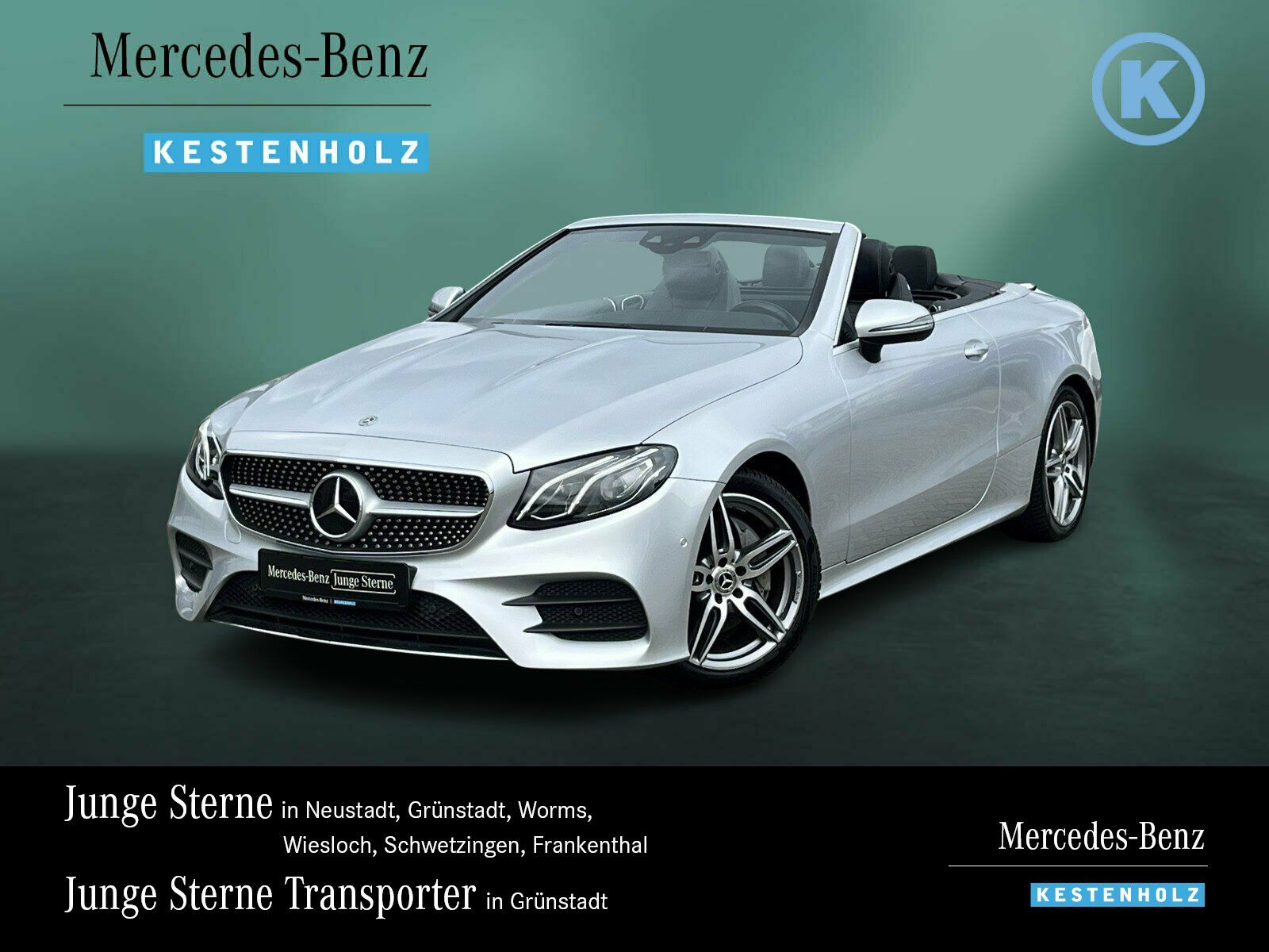 MERCEDES-BENZ E 220 d Cabrio AMG+LEDER+DISTRO+KAM+AIRCAP/SCARF