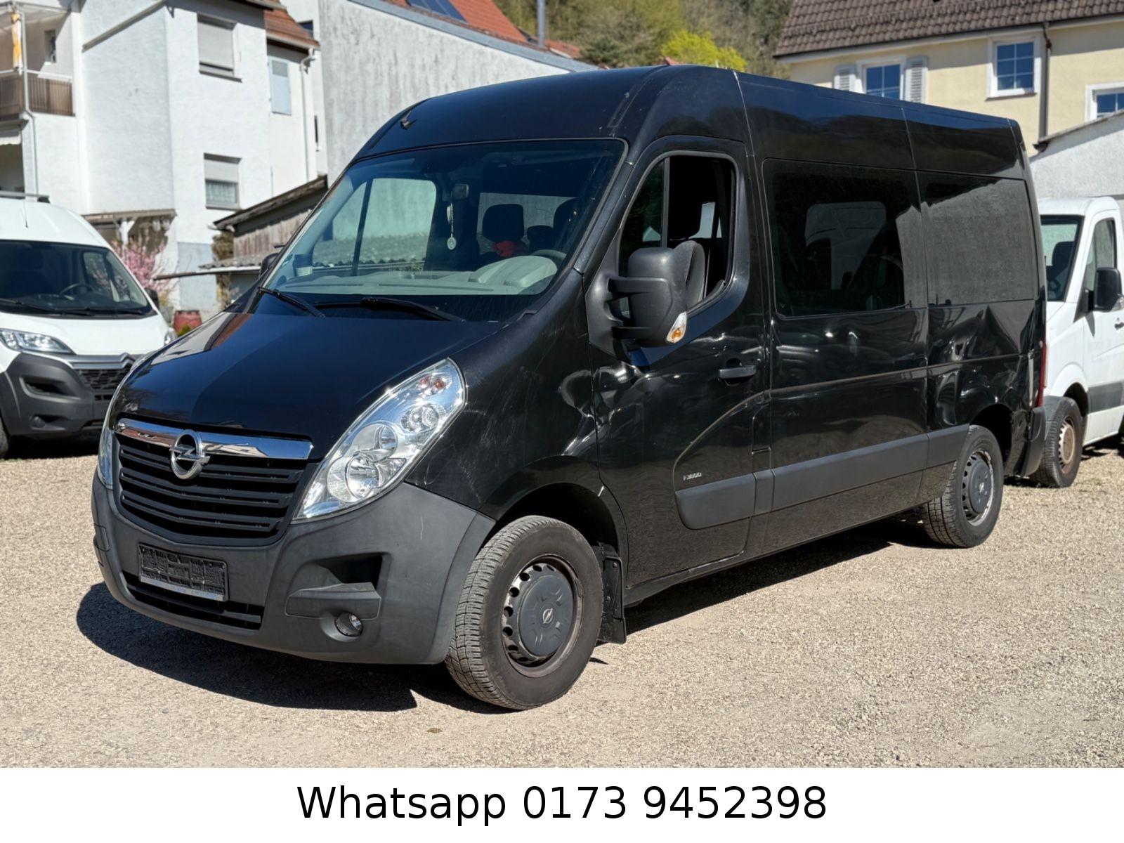 Opel Movano B  2.3 CDTI+KLIMA+9SITZER+EURO6+PDC+