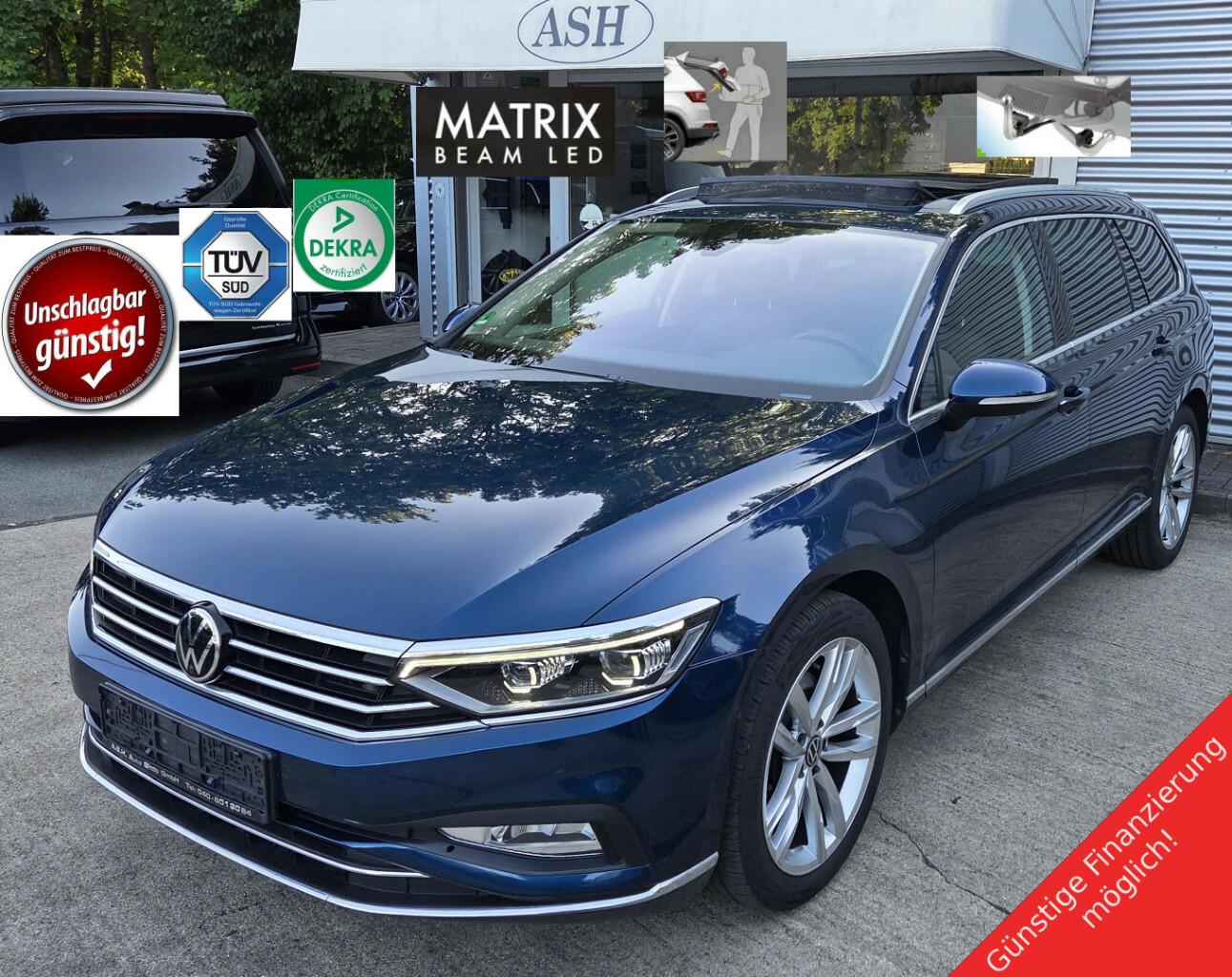Volkswagen Passat IQ.PanSD.Nappa.Matrix.KeylGo.360°.AHK.Mem