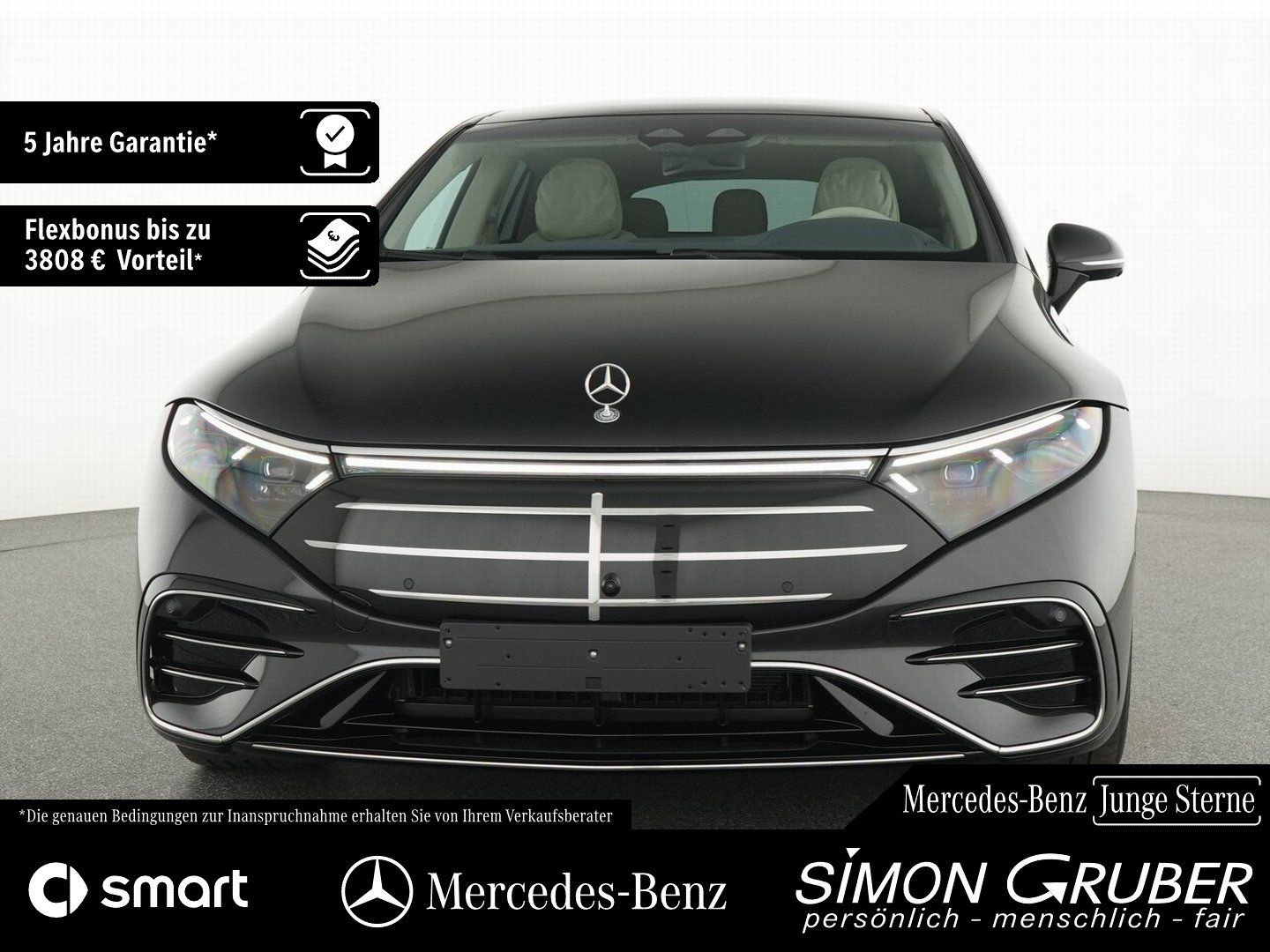 Fahrzeugabbildung Mercedes-Benz EQS 580 4M AMG Exklusive 4*Massage HUD Burm Digi