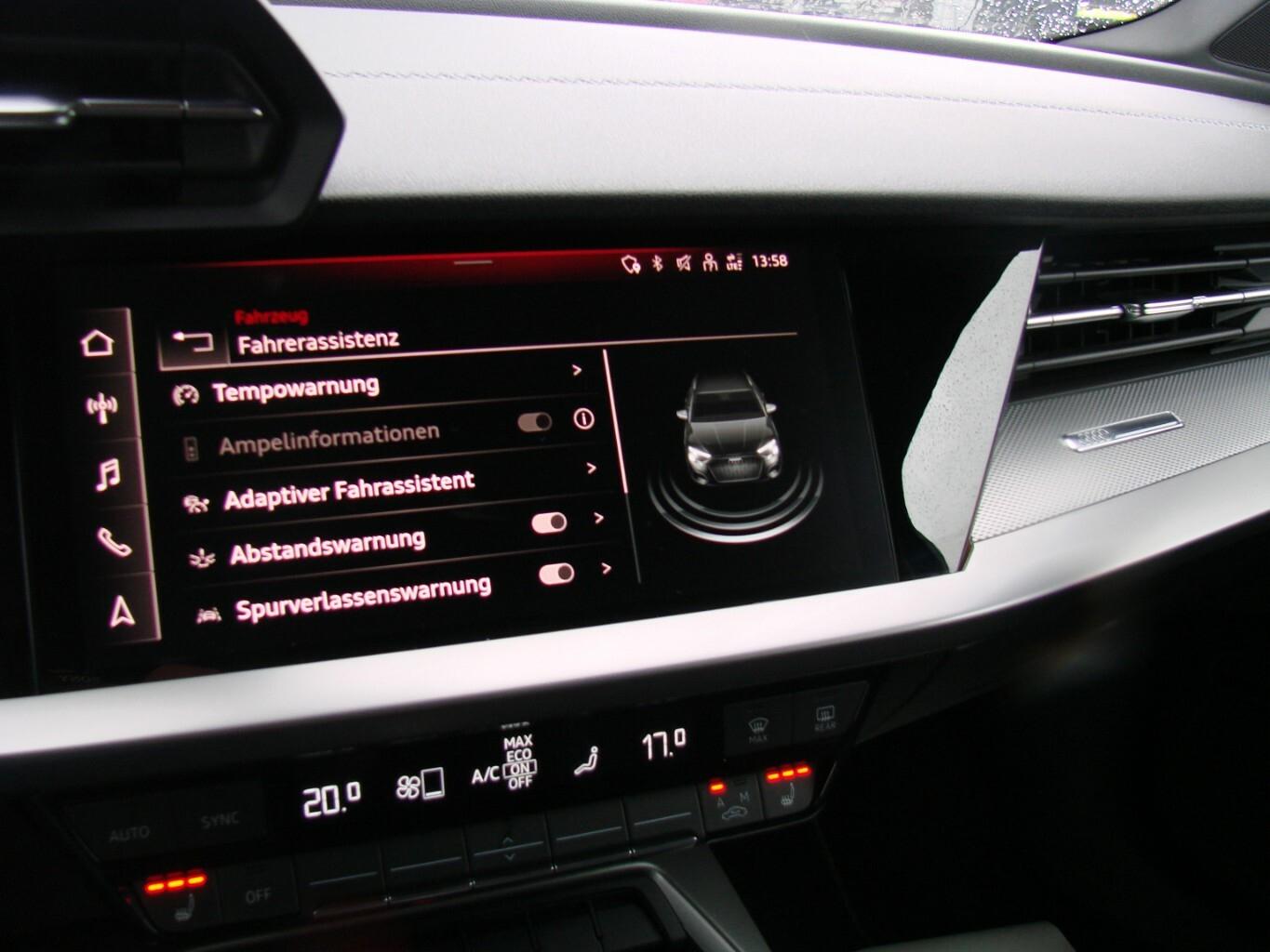 Audi A3 Sportback S Line LED ACC AHK