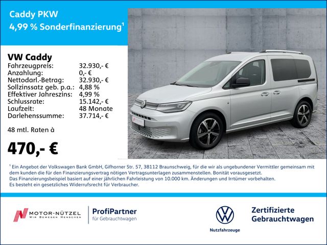 Volkswagen Caddy 1.5 TSI DSG STYLE LED+NAVI+APP+SHZ+STDHZG