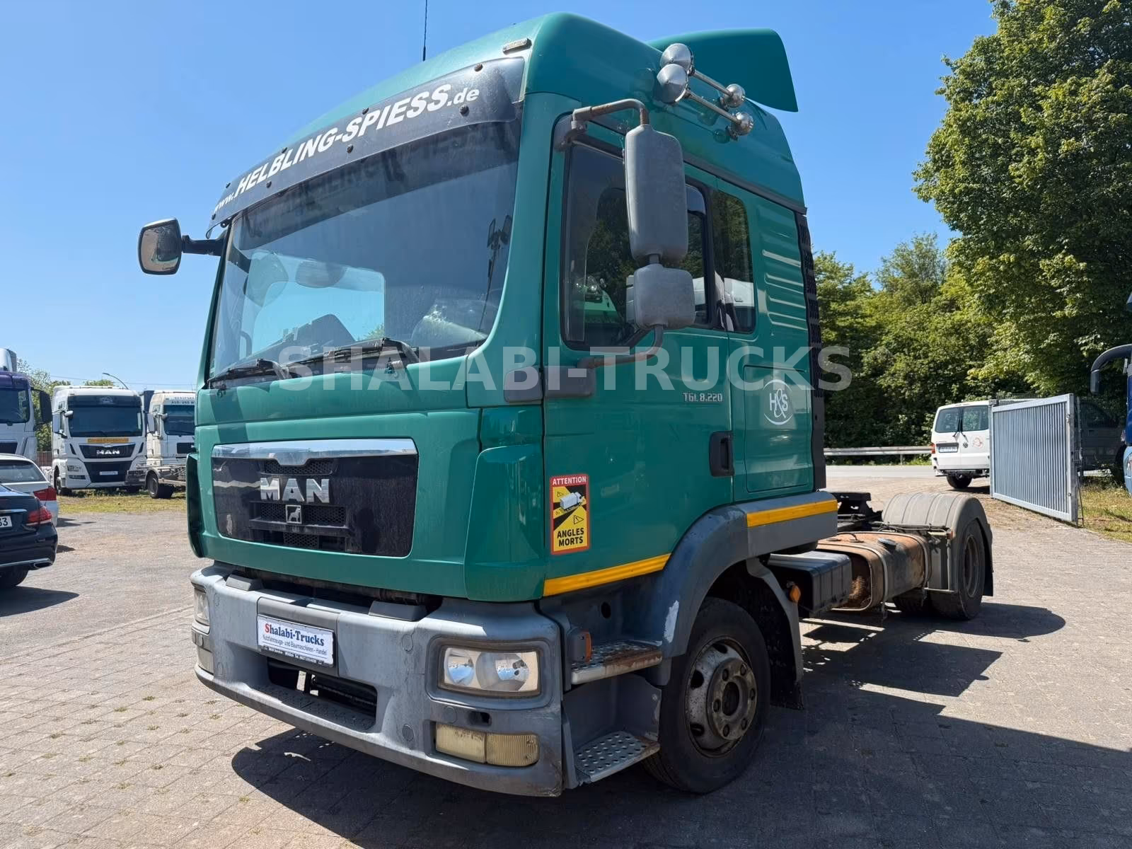 MAN TGL 8.220 * Defekt * Minisattel