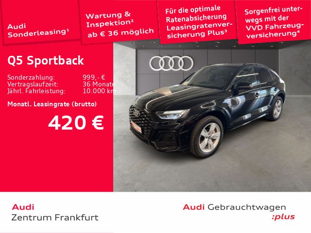 Audi Q5 Sportback 50 TDI quattro tiptronic S line LED