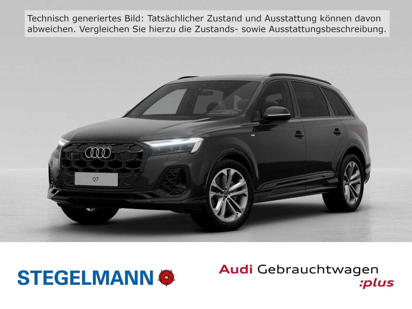 Audi Q7 55 TFSI qu. S line*7.Sitze*schwarzpaket* Pano