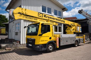 MAN Amak 80 Klaas 37Meter 2000kg Dachdecker Bühne