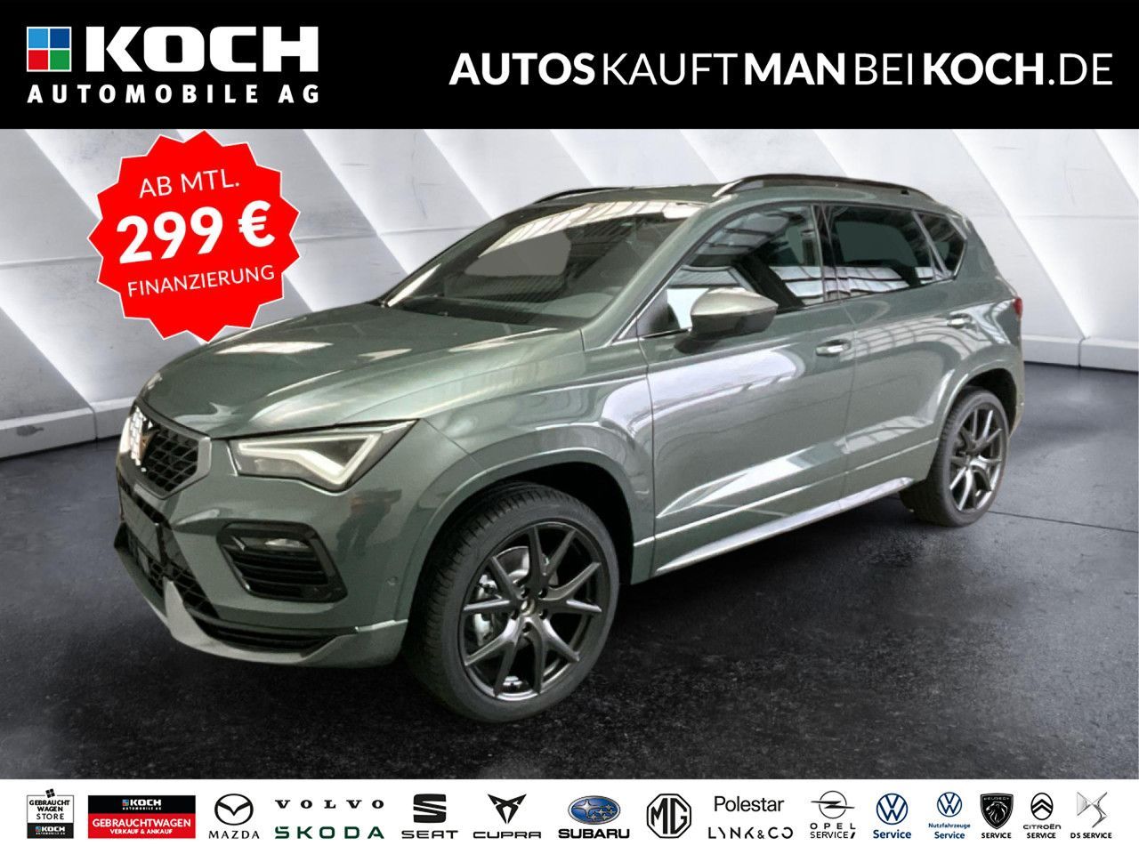 Cupra Ateca 2.0 TSI DSG 4Drive KAMERA NAVI SHZ Allrad