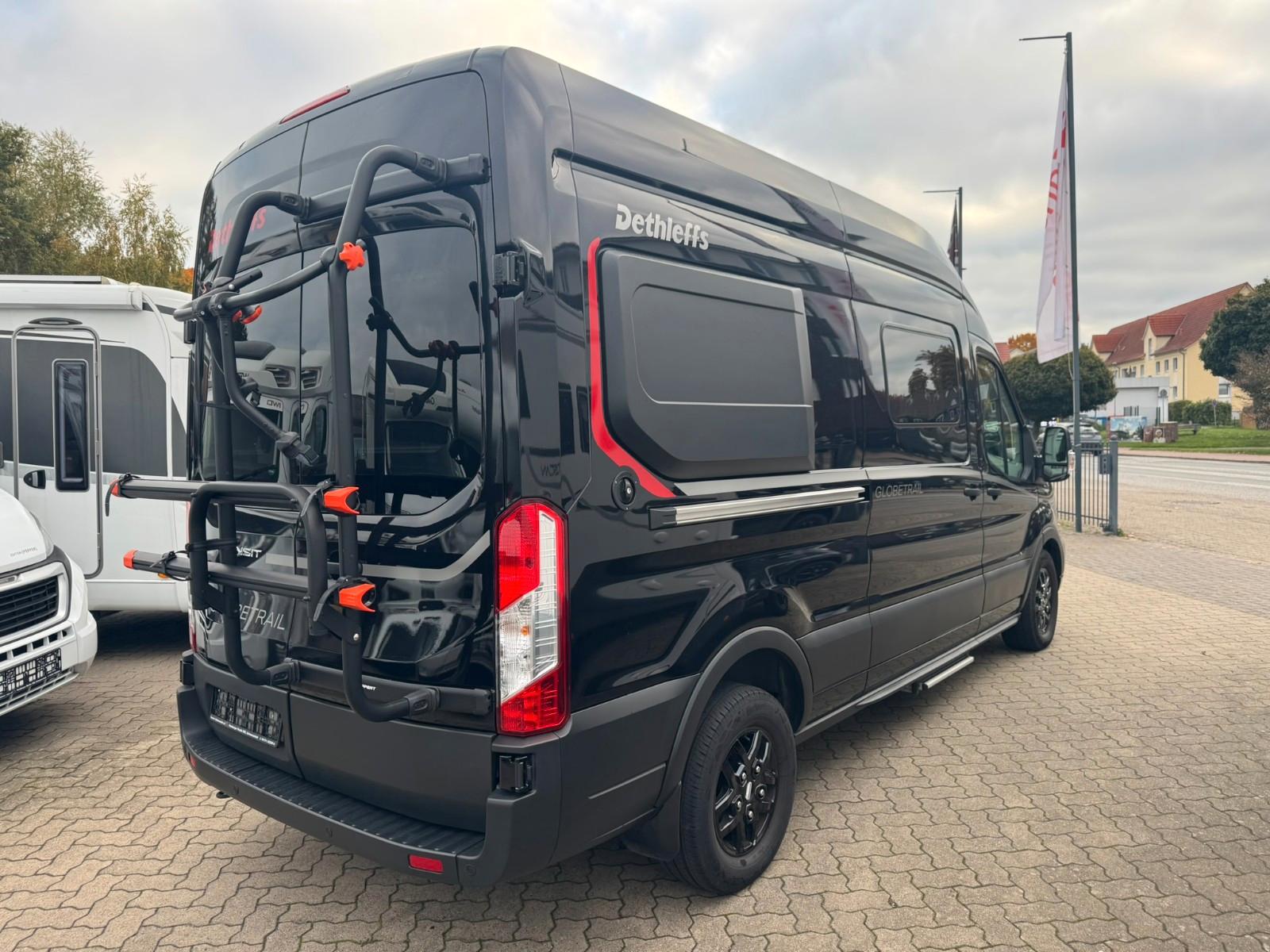 Dethleffs Globetrail Classic 590 DK | Fahrradträger