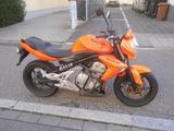 Kawasaki ER 6 N mi ABS, orange, Tüv April 2026 - KAWASAKI 2007 ER6