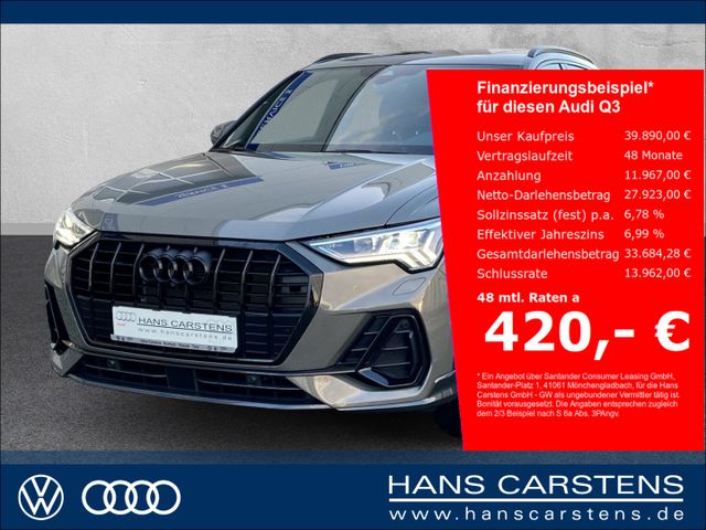 Audi Q3 45 TFSI e S line S tronic B&O Leder Pano Navi