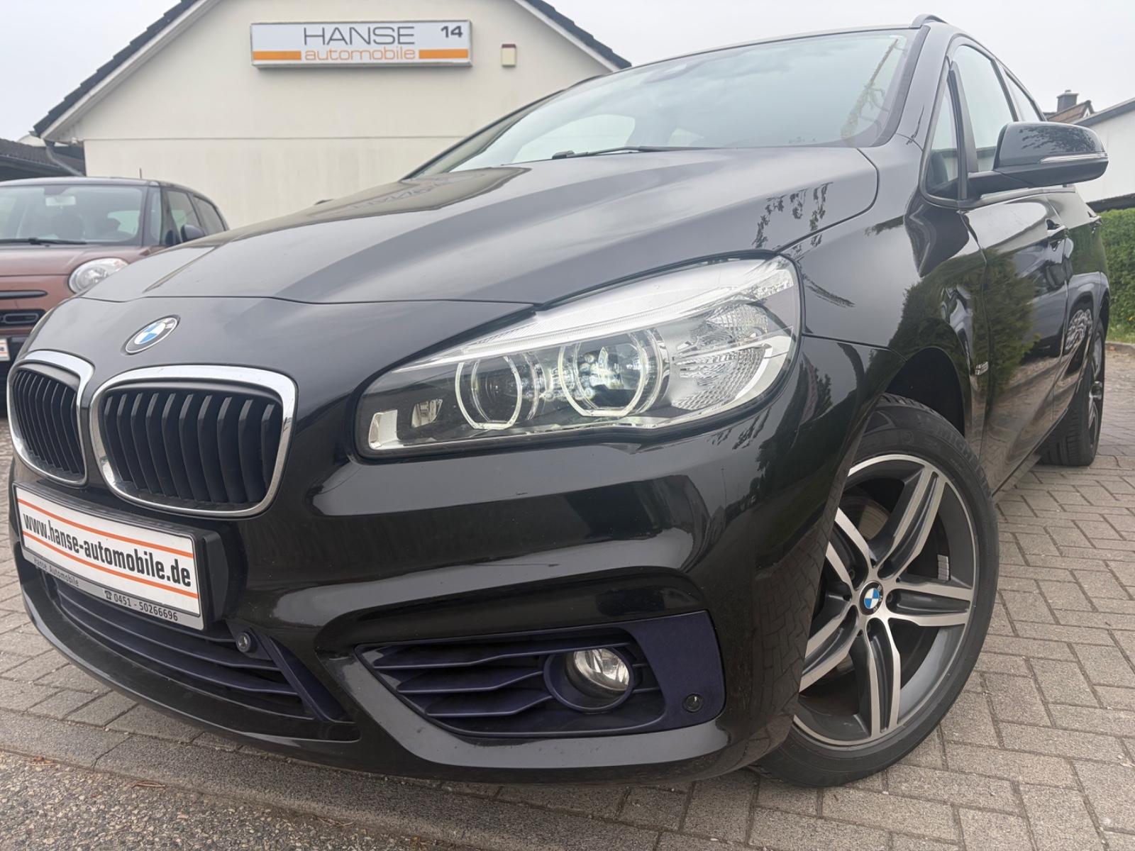 BMW 220d Active Tourer Sport Line-LED-Leder-uvm