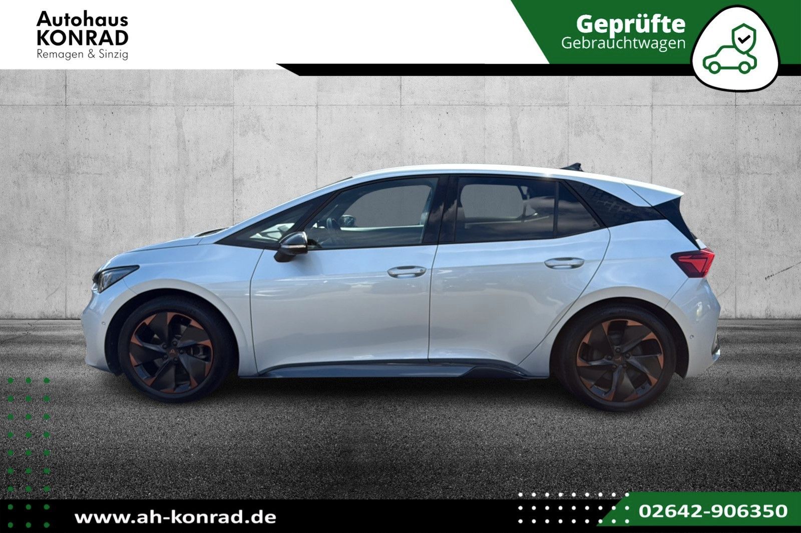 Fahrzeugabbildung CUPRA Born 150 kW+19 Zoll+ACC+Cargo Paket