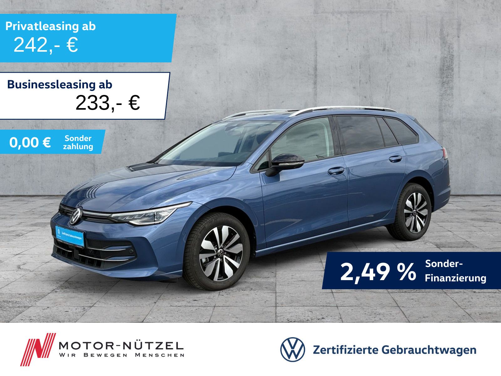 Volkswagen Golf VIII Variant 2.0 TDI GOAL 5JG+MATRIX+PANO