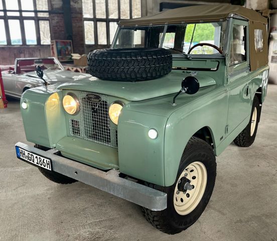 Land Rover Serie II 88 2 Diesel Softtop Allrad Leder NEU!!
