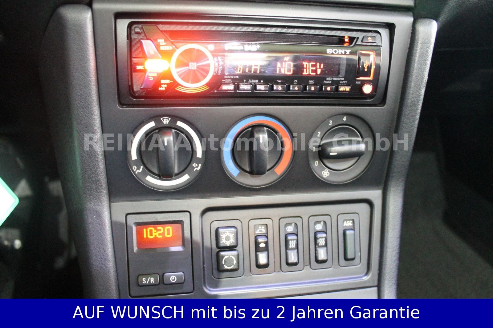 Fahrzeugabbildung BMW Z3 , Klimaanlage