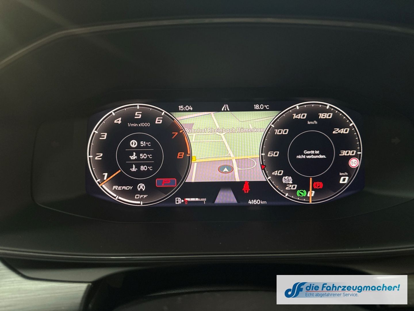 Fahrzeugabbildung SEAT Leon CUPRA Sportstourer VZ 4Drive 2.0 TSI LED Na