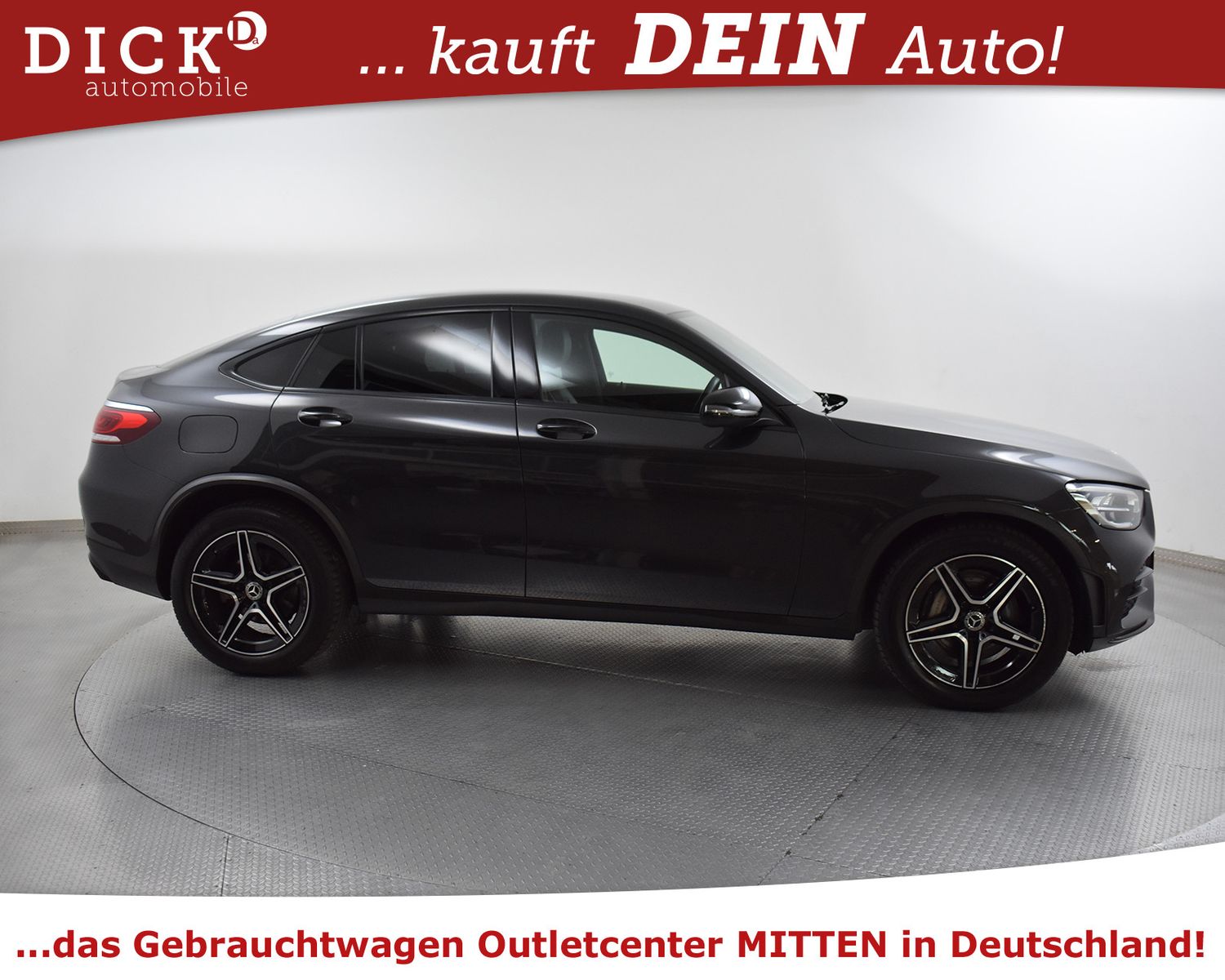 MERCEDES-BENZ GLC 220d Coupe 4M 2X AMG Line NIGHT+LED+KAM+19" - Image 2