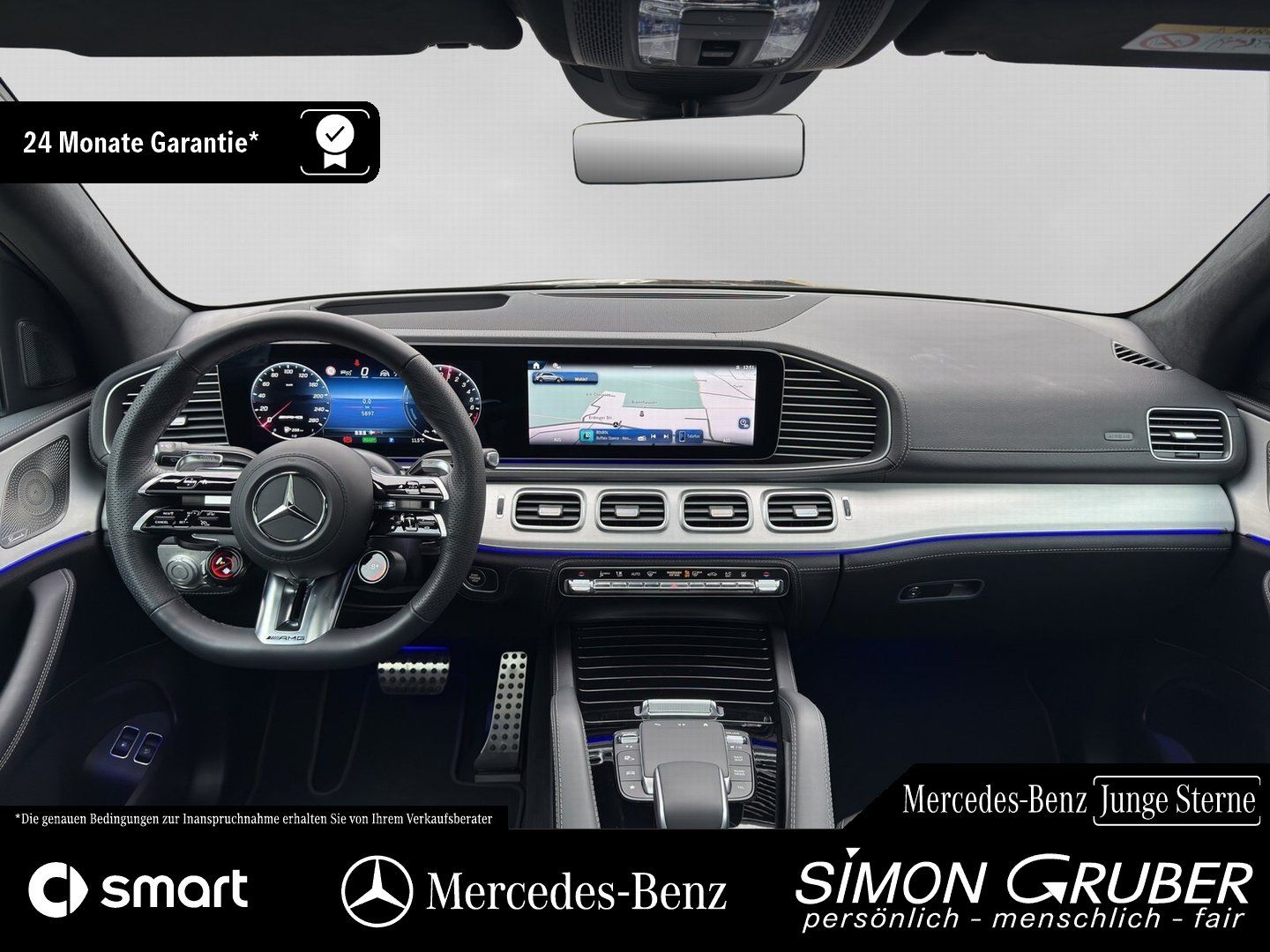 Fahrzeugabbildung Mercedes-Benz GLE 53 Hybrid 4M Massage Sitzklima HUD RIDE AHK
