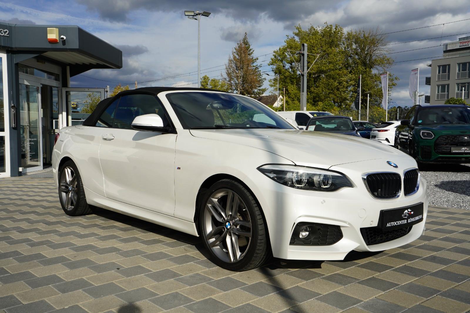 BMW 220i Cabrio*M Sport*Leder*H&K*Navi*Automatik*DAB
