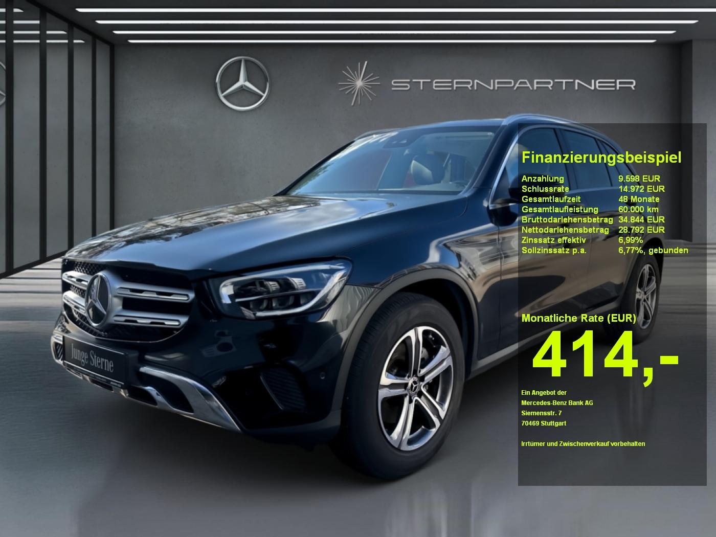 Mercedes-Benz GLC 220 d 4M Exclusive+MBUX+Memory+Kamera uvm.