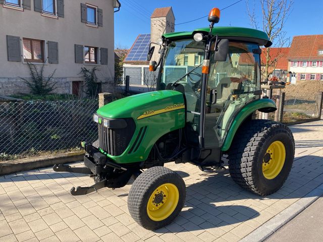 John Deere 4320 Kommunal Traktor Kabine Allrad 48 PS