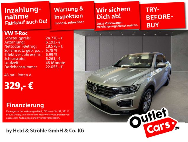 Volkswagen T-Roc Cabrio Style 1.5 TSI DSG AHK LED NAV ACC