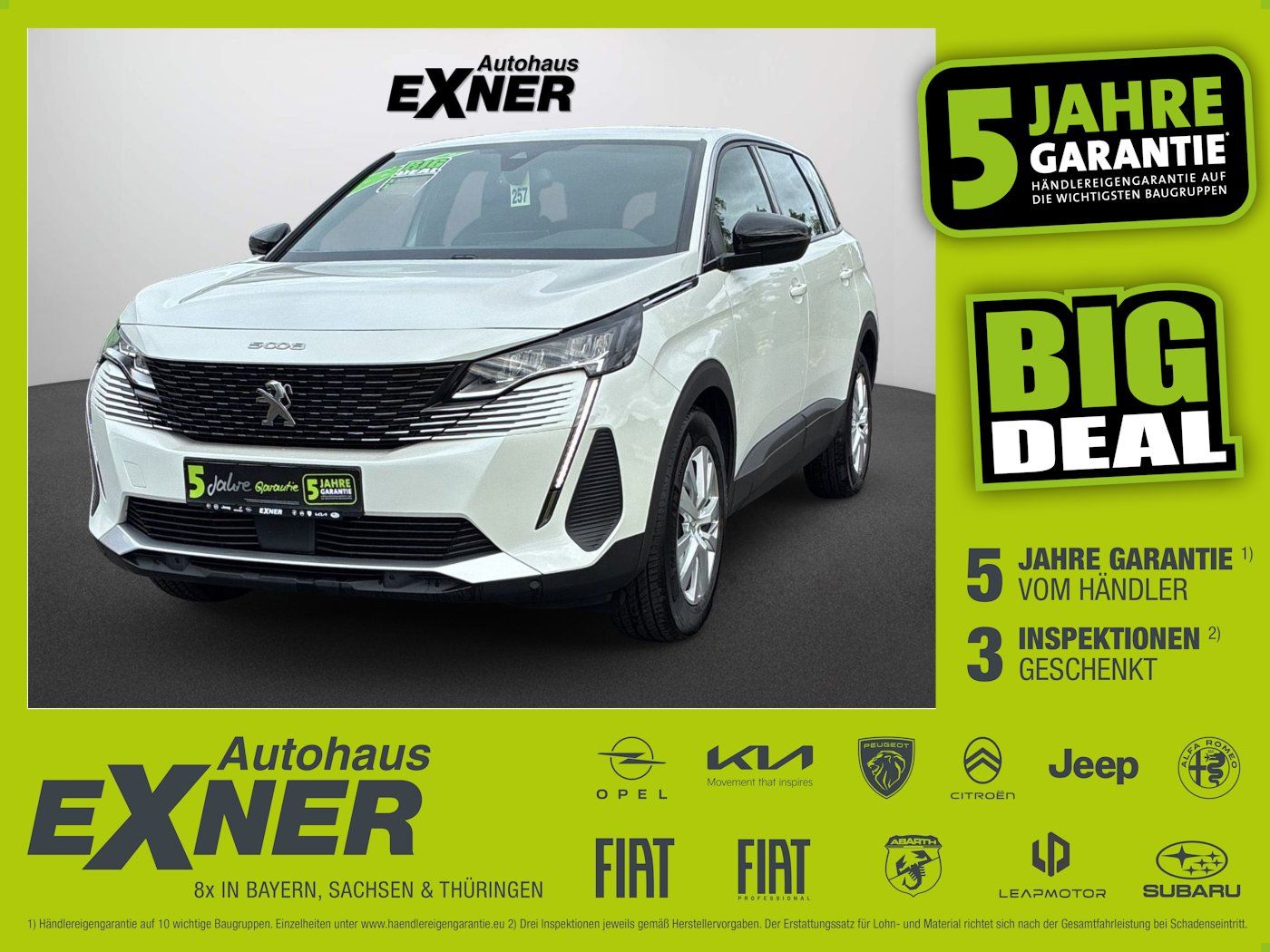 Peugeot 5008 1.2 PureTech 130 ACTIVE LED+Navi+SHZ+Kam.