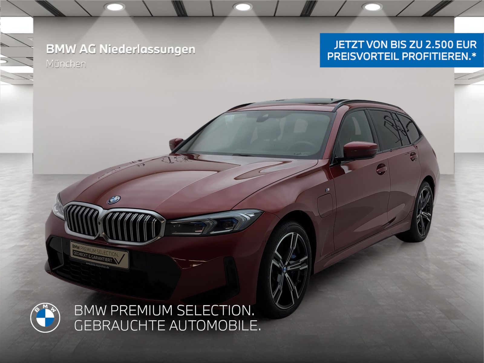 BMW 330e Touring M Sport AHK Harman K Kamera LED foto 1