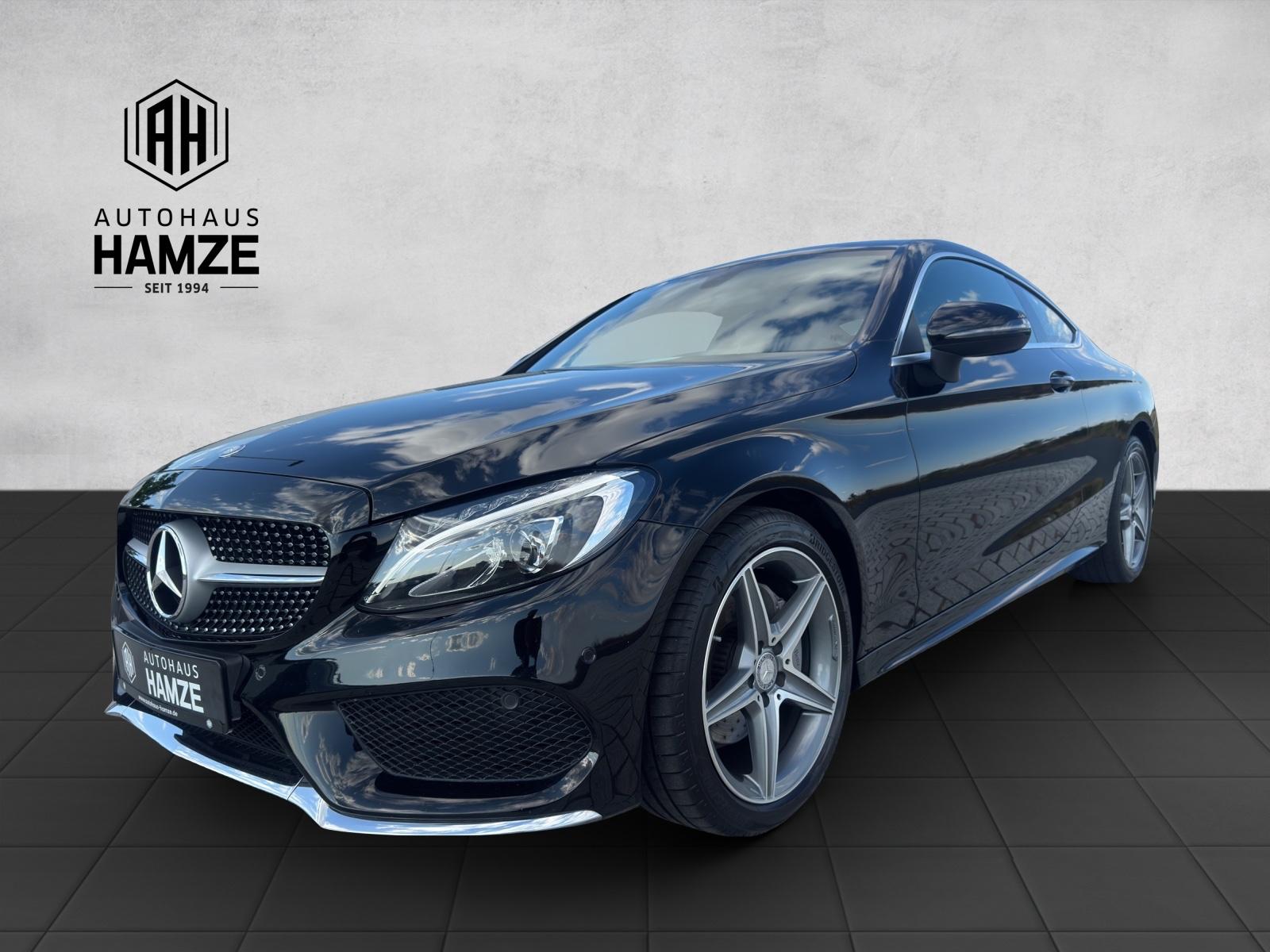 Mercedes-Benz C 180 Coupe AMG-LINE|LED|Navi|Alcantara|EDELHOLZ