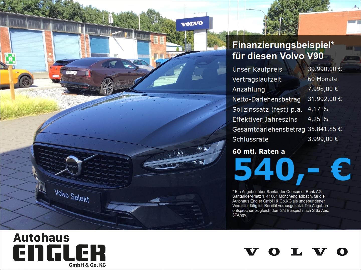 Volvo V90 T8 Ultimate Dark AWD PanoDach AHK 360° Cam