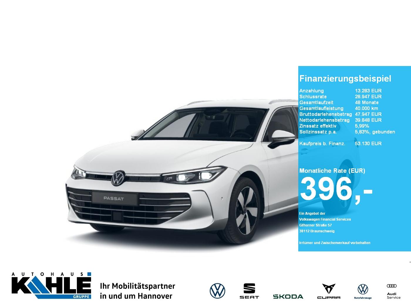 Volkswagen Passat Business 2.0 l TDI DSG CarPlay Matrix ACC