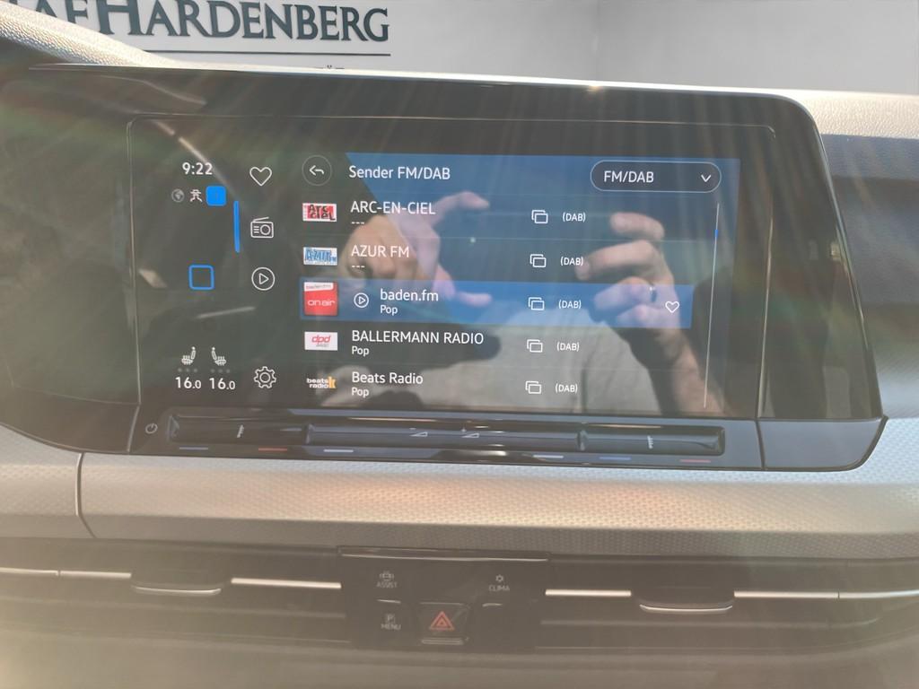 Volkswagen Golf MOVE 1.0 TSI ACC Sitzheizung, миниатюра 15