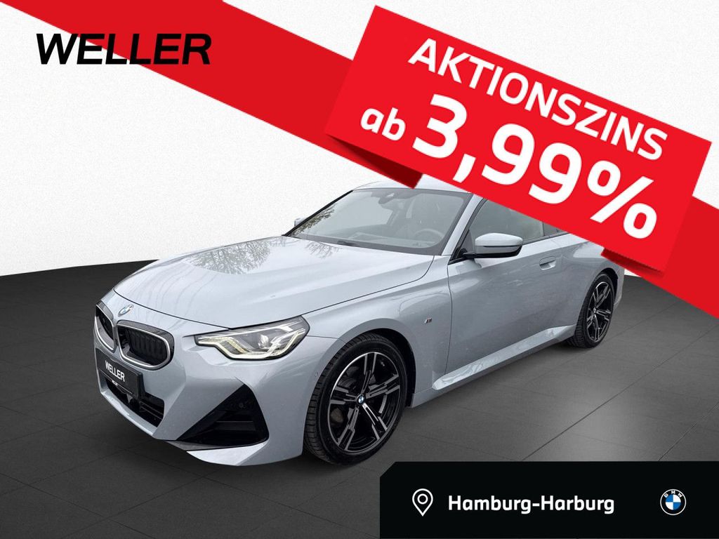 BMW 220iA Coupe M SPORT LivePl,18",Lea.o.Anz. 416,-