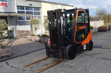 DOOSAN G 25 P-5-Seitenschieber-Gabelverstelung-Triplex