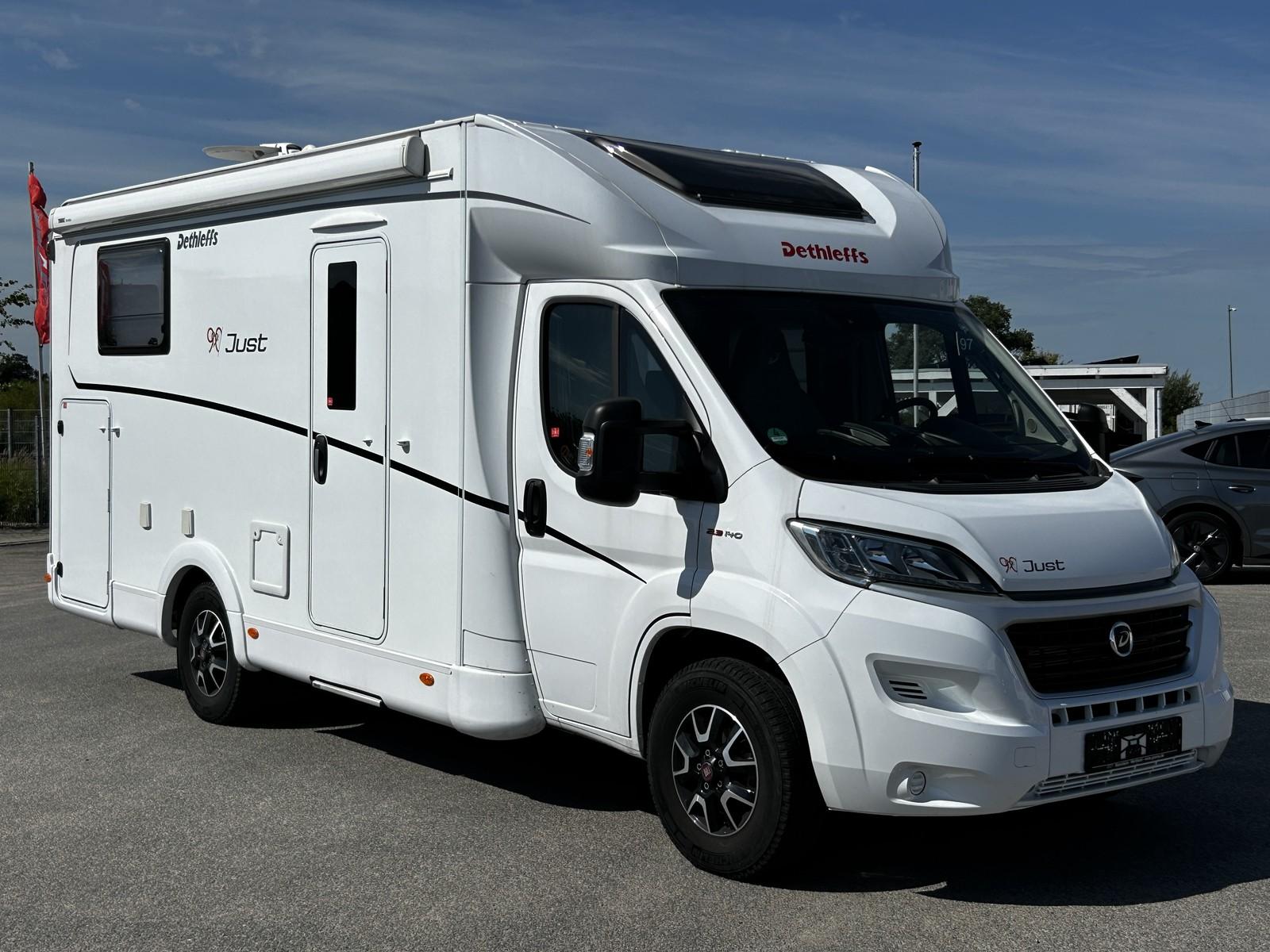 Dethleffs Just 90 9G Markise Sat+Tv Hubbett Fahrassistenz 