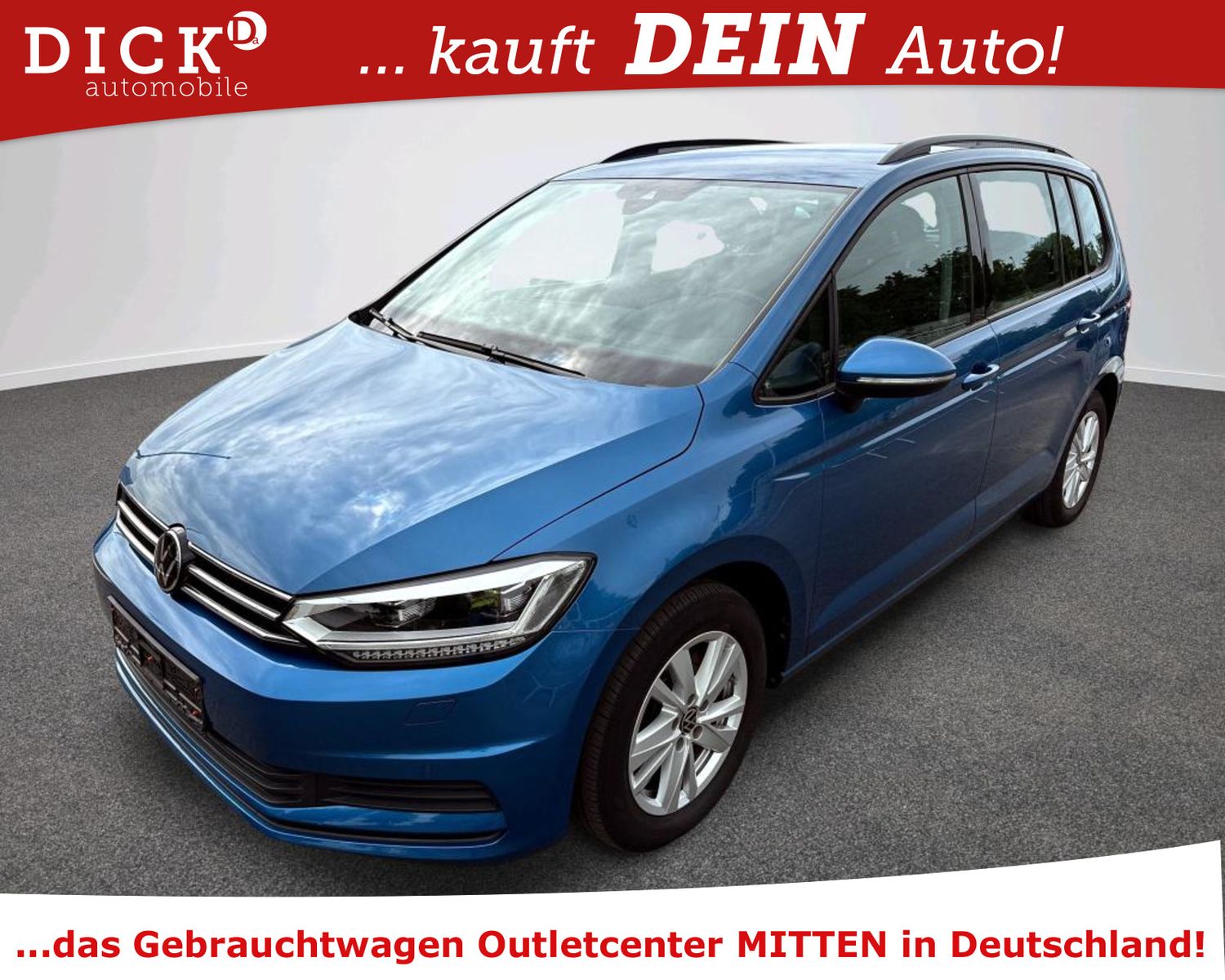 Fahrzeugabbildung Volkswagen Touran 1.5 TSI AT7 Comf LED/ACC/NAVI/SHZ/RFK/8Fa