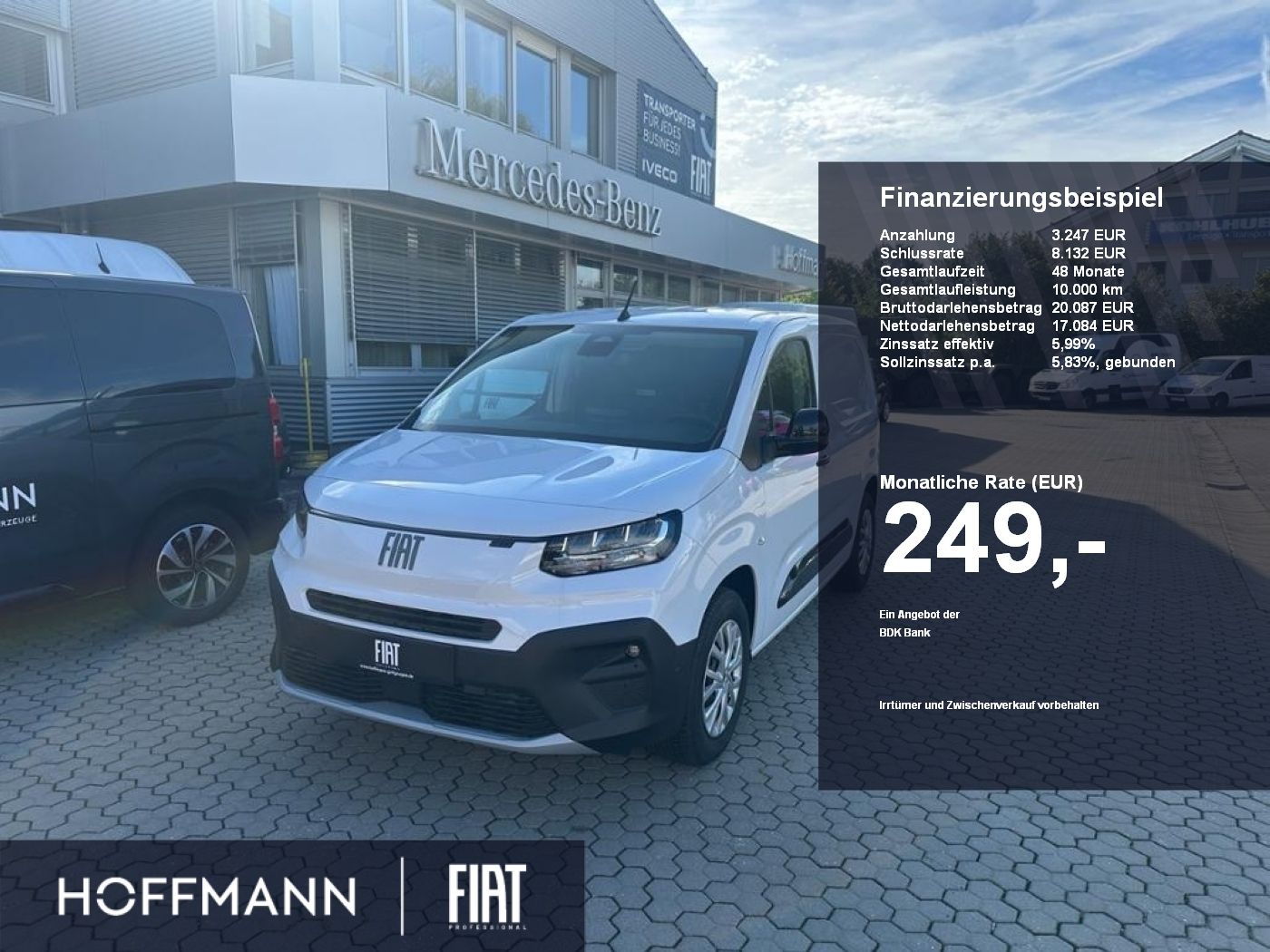 Fiat Doblo L1 Navi RüKa Allwetter 25 Jahre Edition