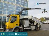 DAF LF45.160 EEV Kipper + HIAB 044 D-3 RF Kran Crane - DAF Lf 45