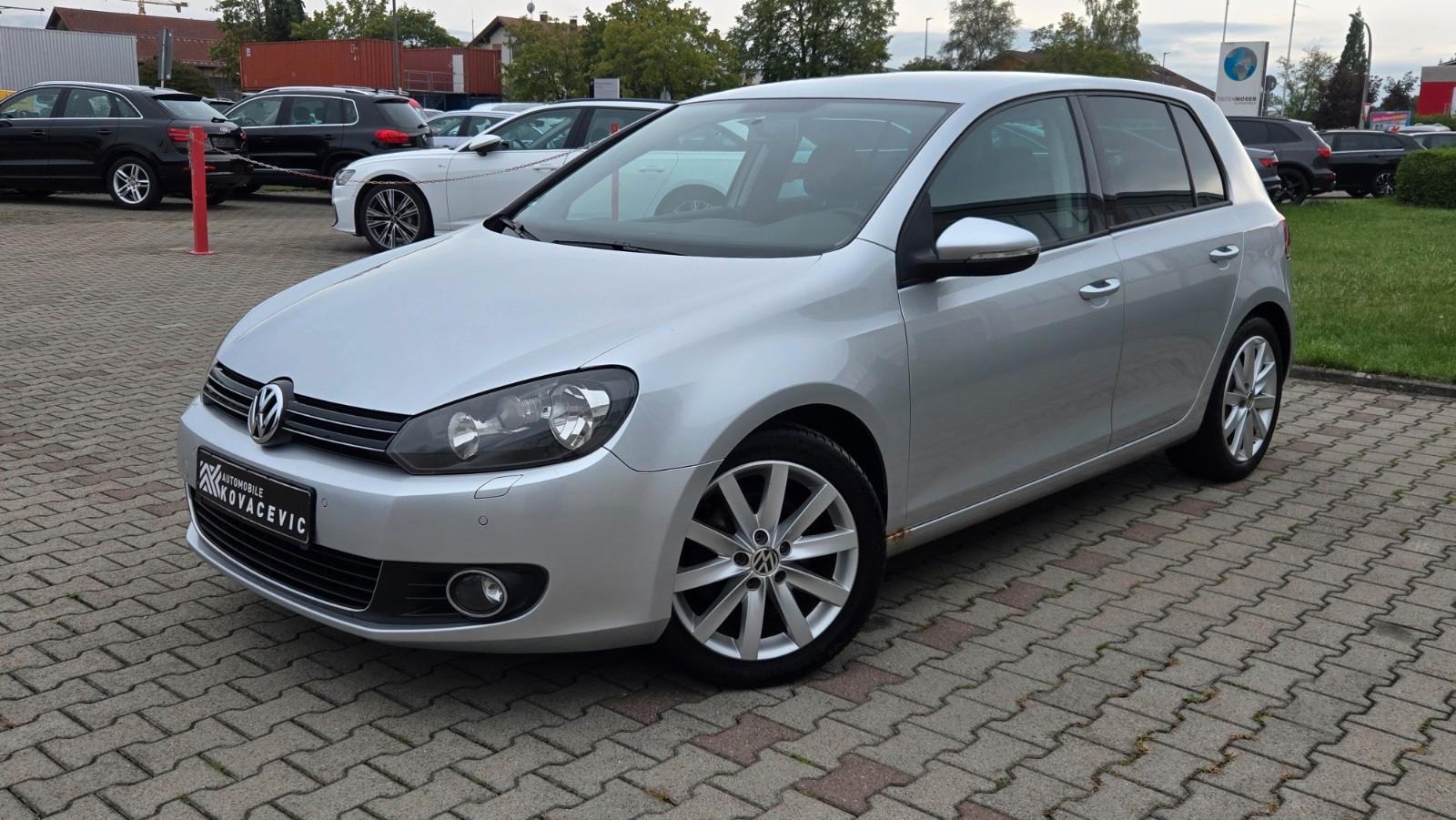 Volkswagen Golf VI 2.0 TDI"Highline"Alcantara"Eur.5"17 Zoll