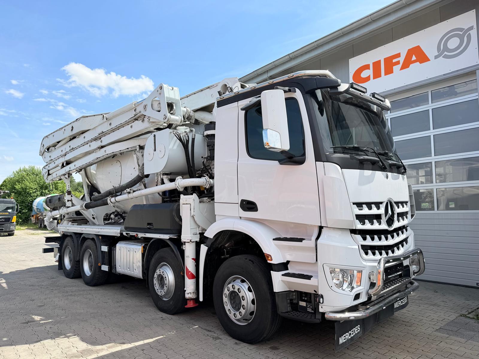 Mercedes-Benz Arocs 4143 8X4 CIFA MK32L + 9m³ Pumi 1037h!