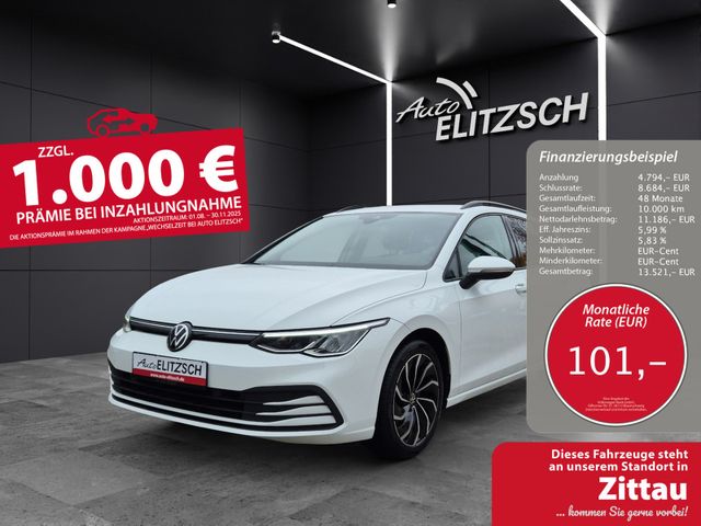 Volkswagen Golf VIII Variant Life TSI NAVI CLIMA ACC SH