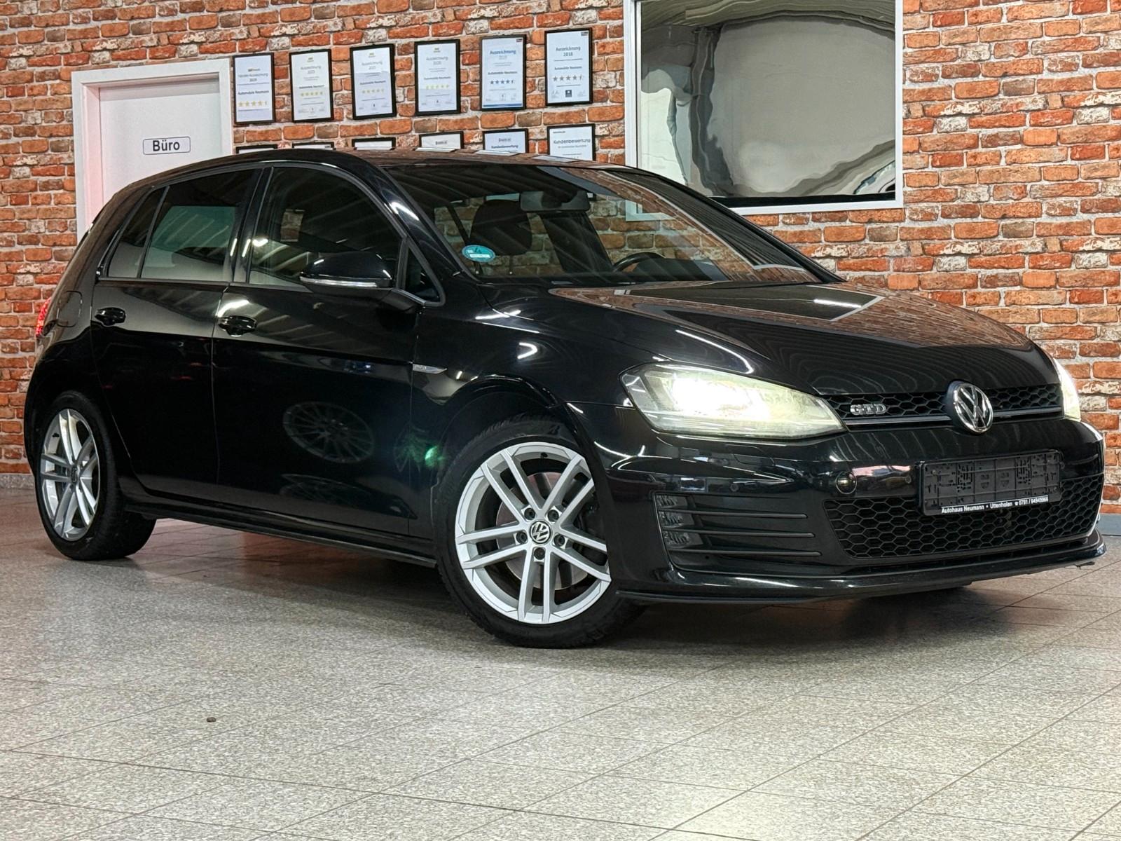 Volkswagen Golf VII Lim. GTD-Xenon-Navi-AHK-Alu 17"