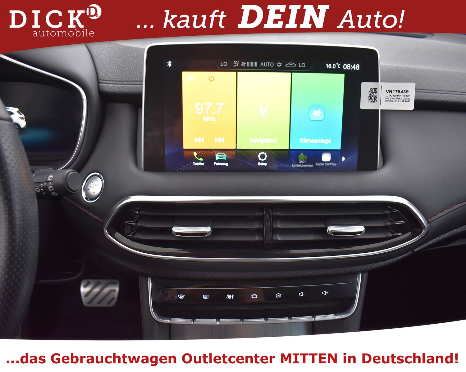 MG EHS PHEV 1.5 T-GDI Luxury  LED+PANO+ACC+SHZ+360° - Image 16